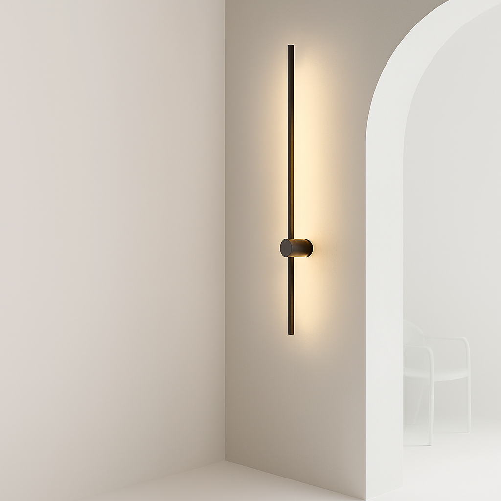 Minimalistische LED Wandlamp Lang