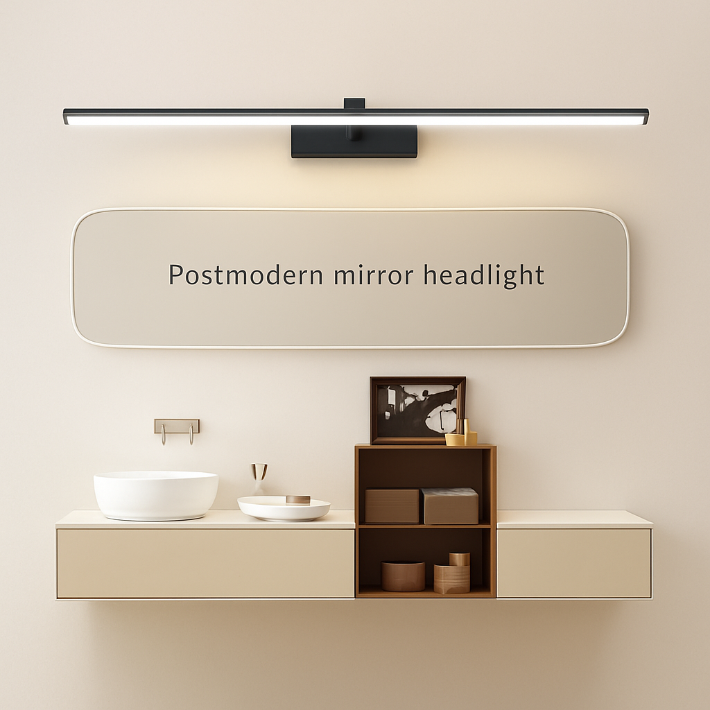 moderne LED wandlamp drie kleuren verlichting aluminium voor make-up