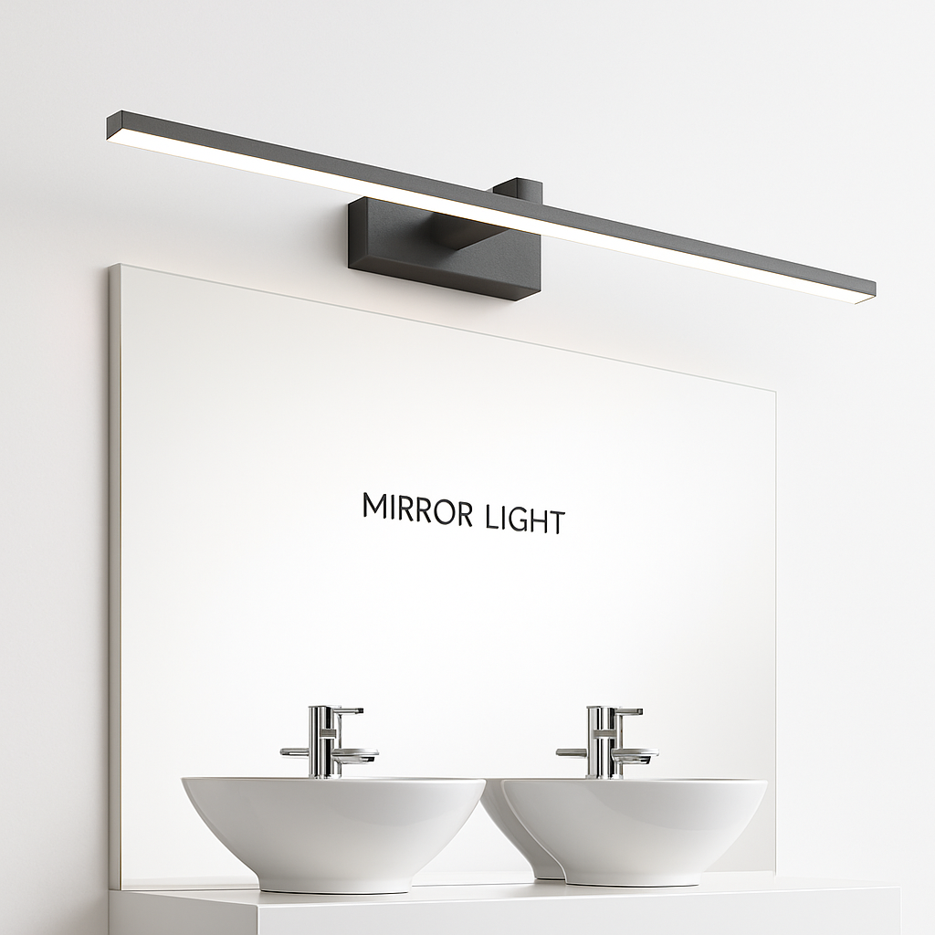 moderne LED wandlamp drie kleuren verlichting aluminium voor make-up