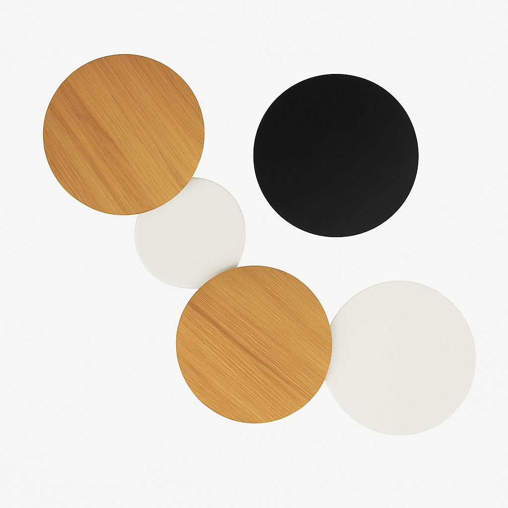 Ronde LED wandlamp Eclipse (per stuk)