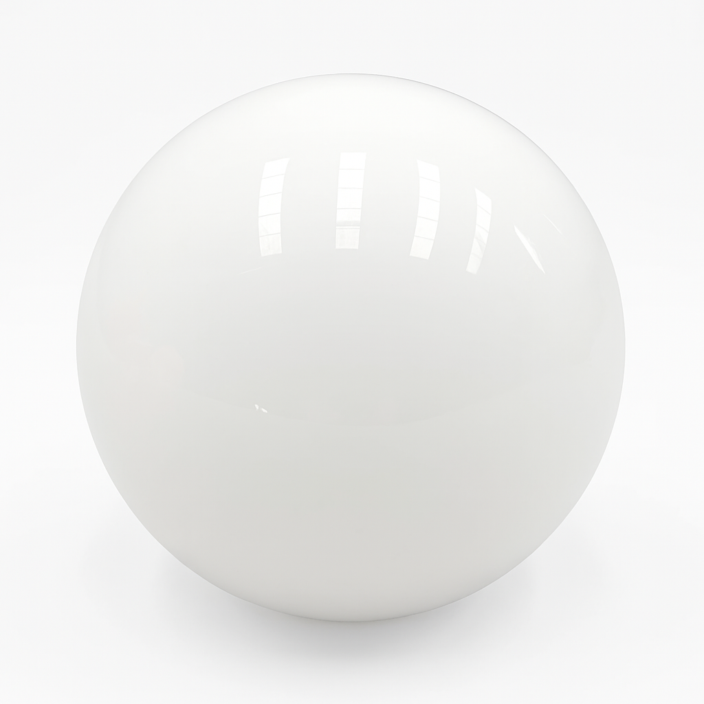 moderne wandlamp van wit glas voor diverse ruimtes