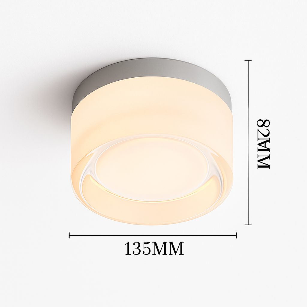 Moderne ronde wandlamp LED glas wandlamp woonkamer gang slaapkamer badkamer huisdecoratie binnenverlichting