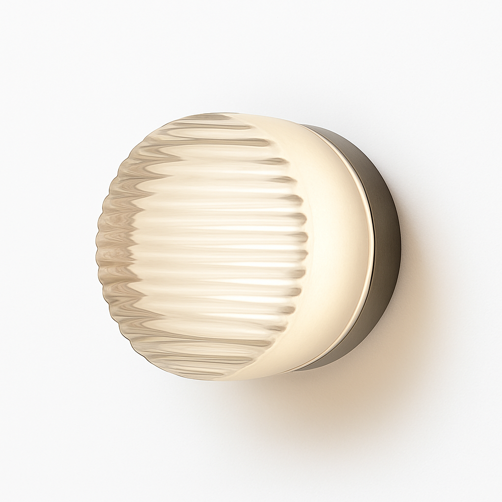 Moderne ronde wandlamp LED glas wandlamp woonkamer gang slaapkamer badkamer huisdecoratie binnenverlichting