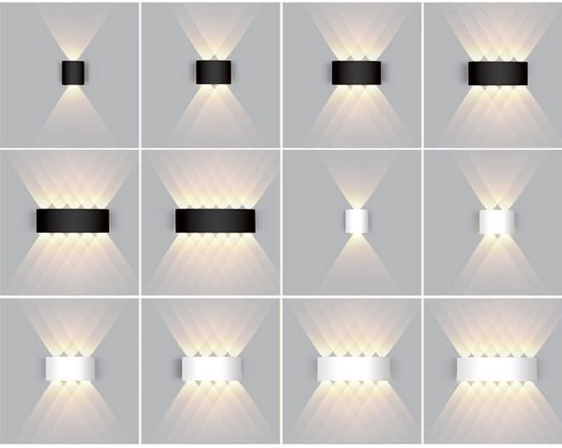 Waterdichte LED Buitenwandlamp – Elegante & energiezuinige buitenverlichting van aluminium