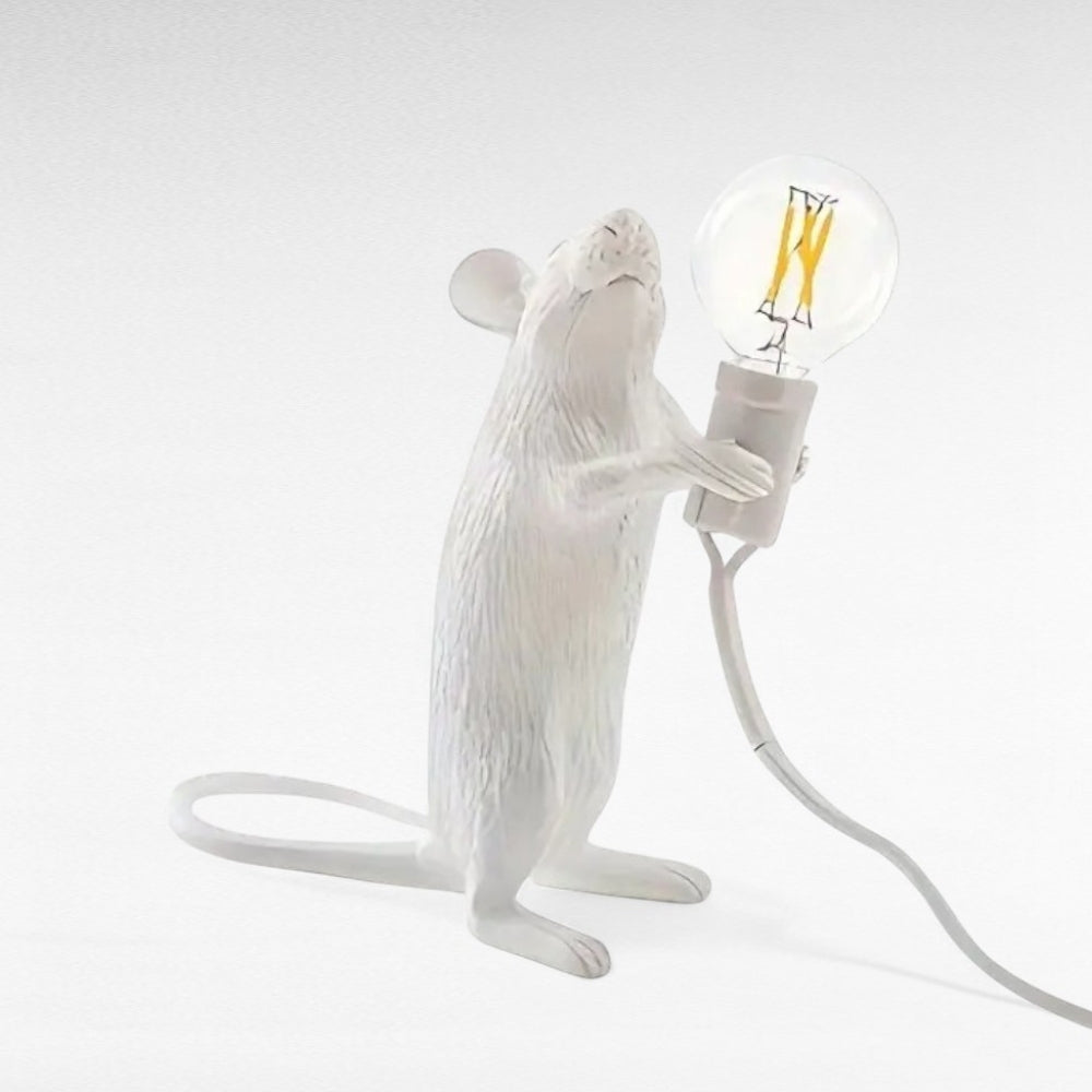 Muizenlamp in Artistieke Hars