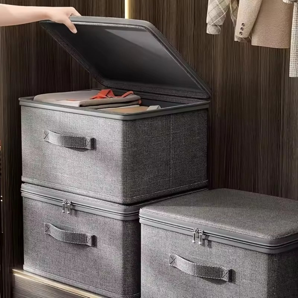 Opbergdoos met stoffen deksel | Vouwbaar & compact | Faltiva