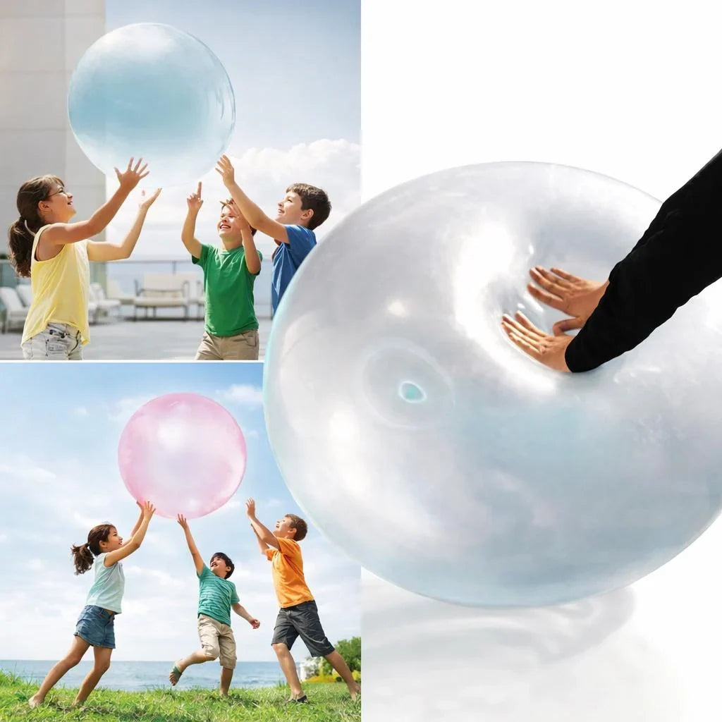 Opblaasbare Speelbal voor Kinderen en Volwassenen - Perfect voor Zomerplezier Buiten