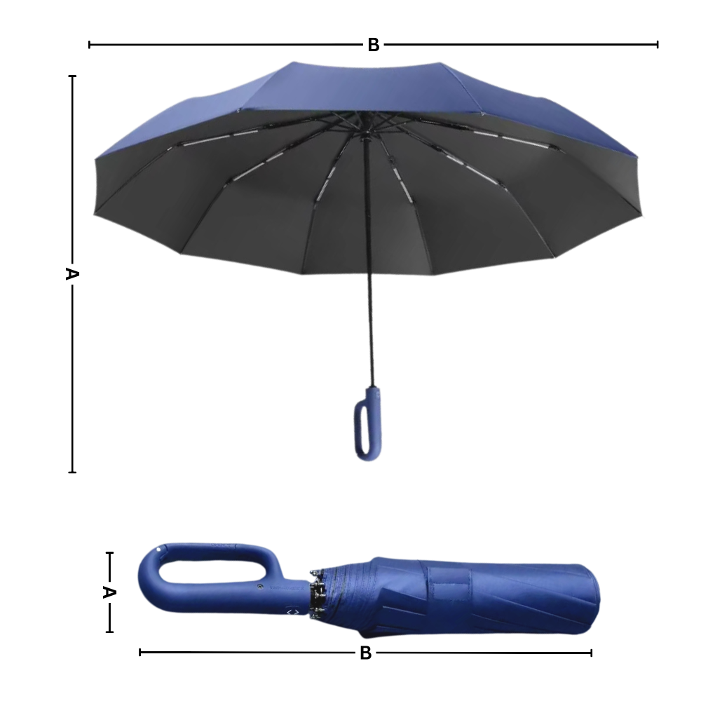Windbestendige Paraplu Met Automatische Sluiting