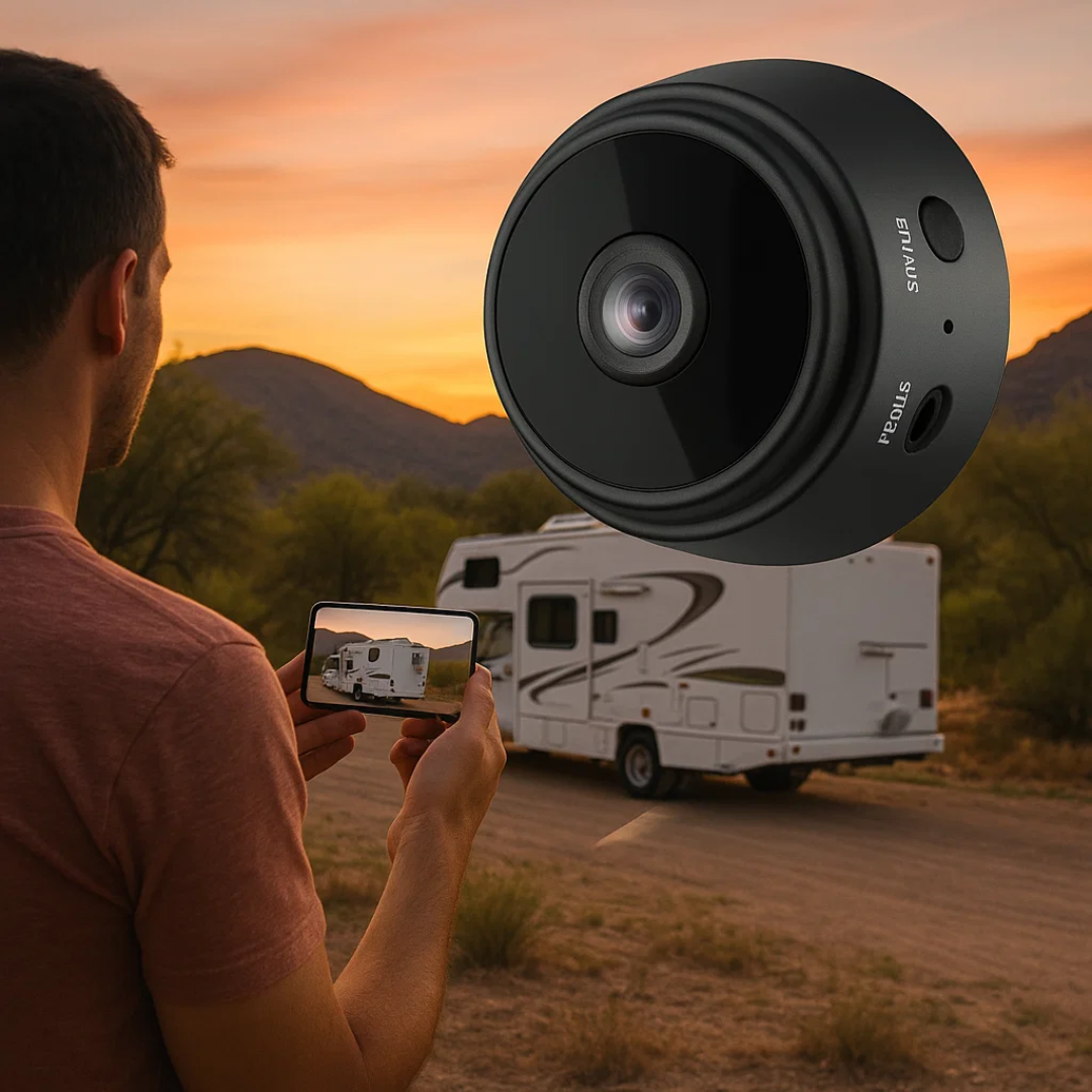 AutoVision | Draadloze HD Achteruitrijcamera voor Camper, Vrachtwagen en Aanhanger