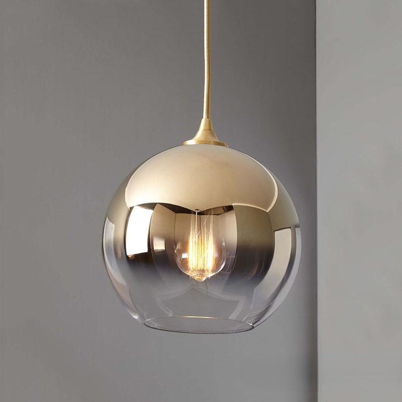 Brina Frosted Balloon Hanglamp Gradient