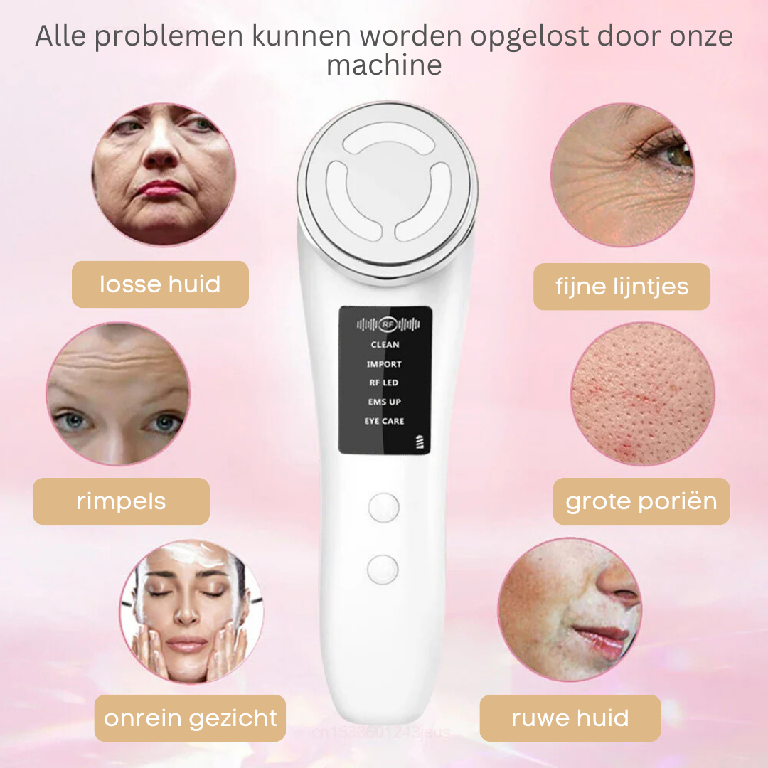 SkinVibe | Straal elke dag vol zelfvertrouwen door de EMS gezichtsbehandeling massager