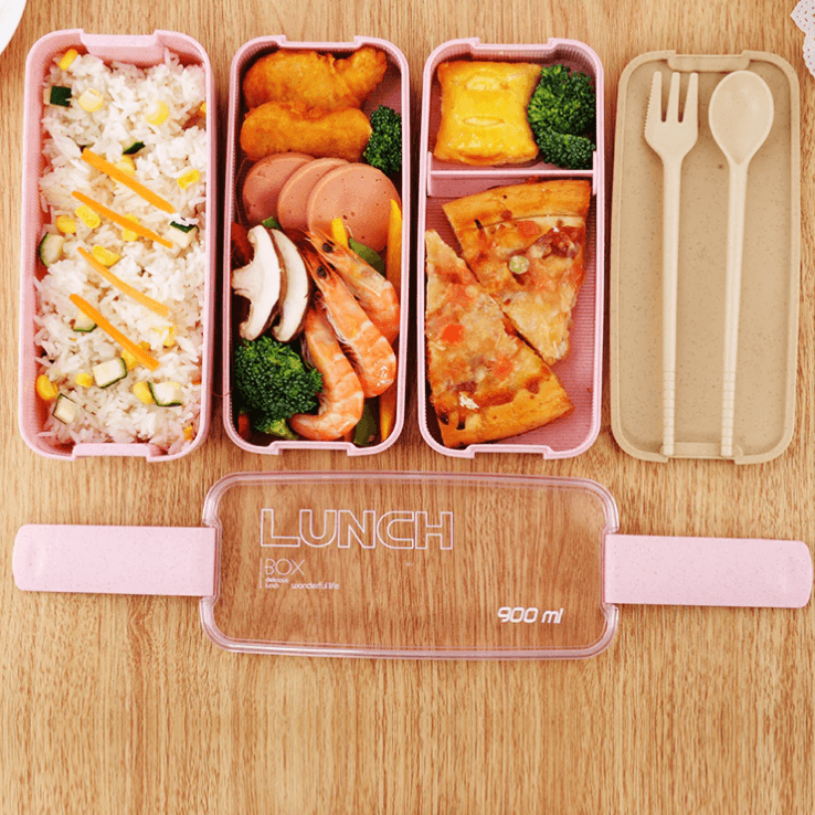 3-laags Bento-doos