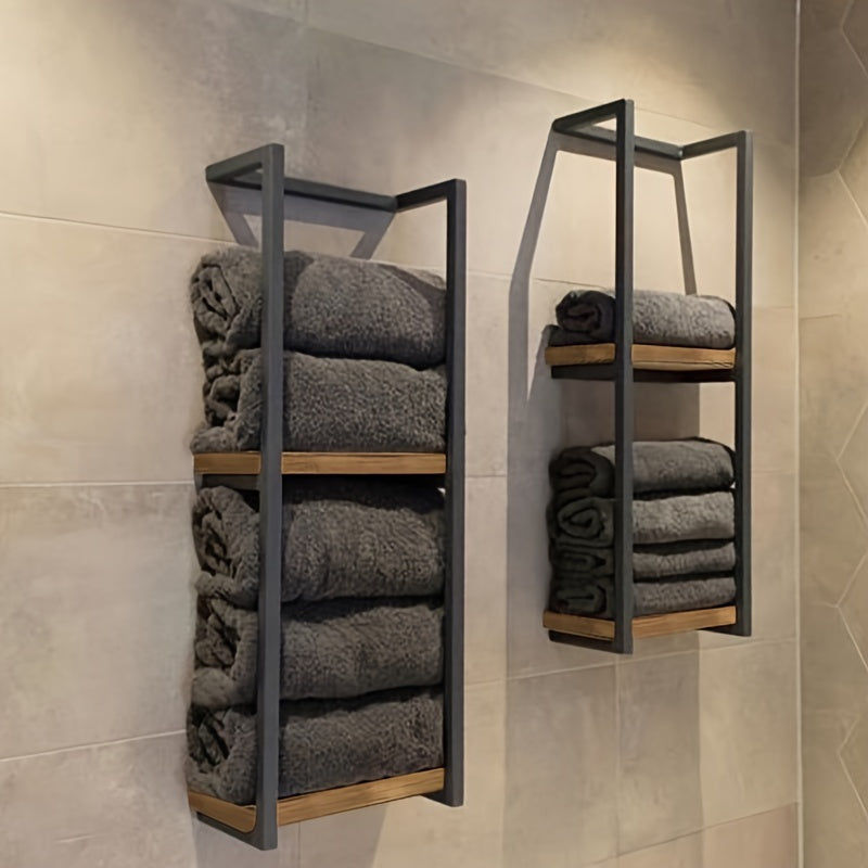 Ruimtebesparende Handdoekhouder - Voor een Nette Badkamer