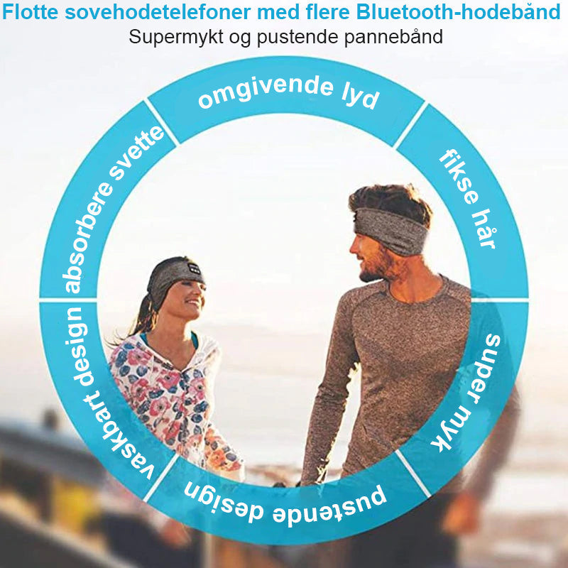 Bluetooth Sport Hoofdband - Draadloze Muziek & Comfort
