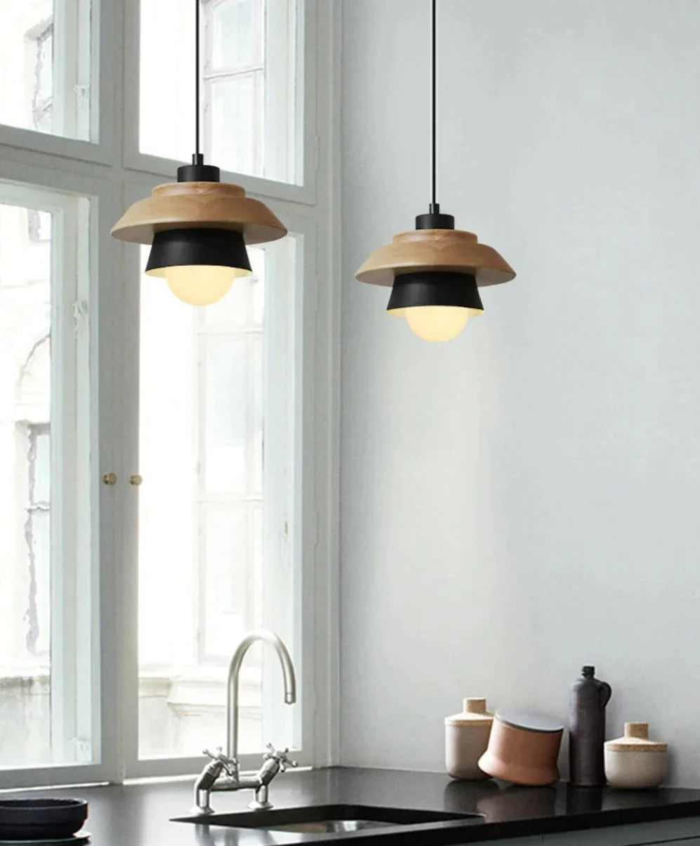 Houten Hanglamp | Scandinavisch Natuur Design