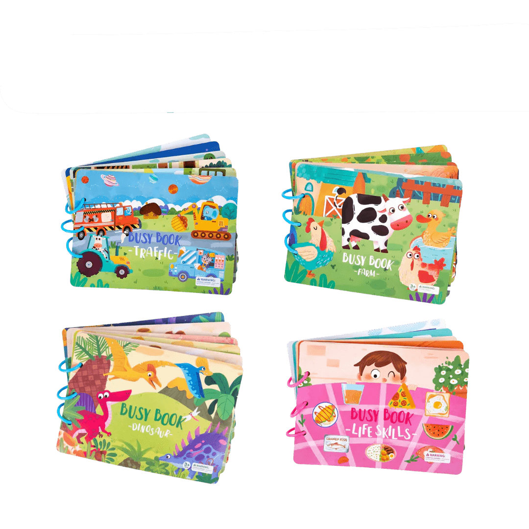 BusyBook - Zintuigenboek voor kinderen