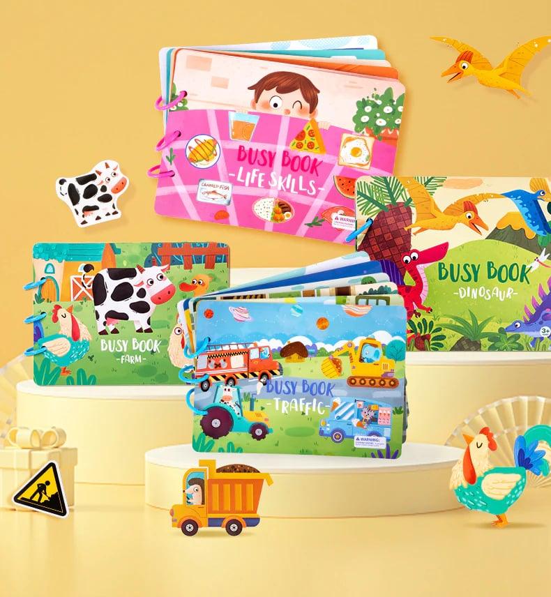BusyBook - Zintuigenboek voor kinderen