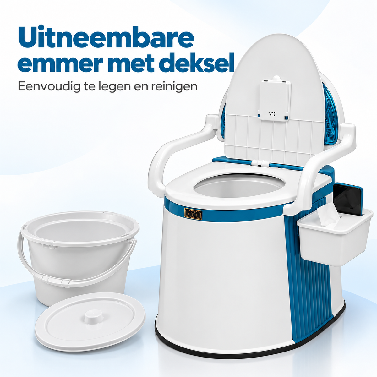 Draagbaar Festivaltoilet voor Festivals, Roadtrips & Lange Reizen