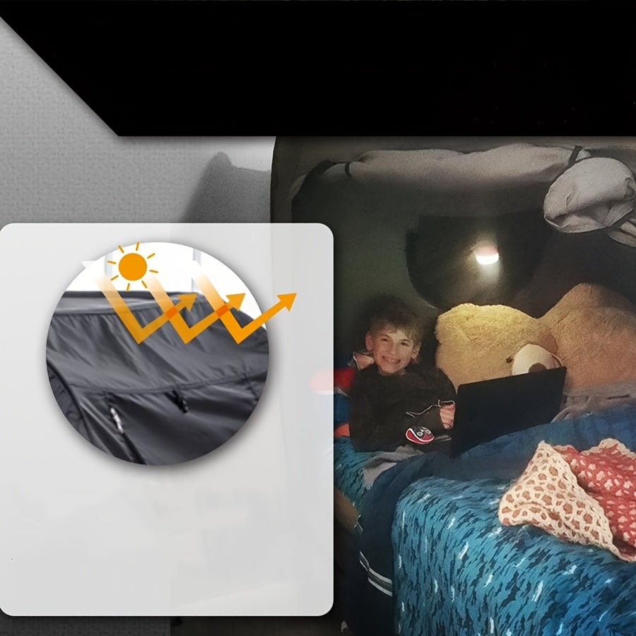 CozyNest Vouw Tentbed – Bescherming en Rust Binnen Handbereik