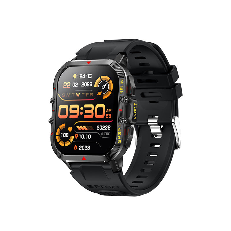 Skanto | Bloedglucose Bloeddruk Bloedzuurstof Slaapmonitor Waterdichte Smartwatch