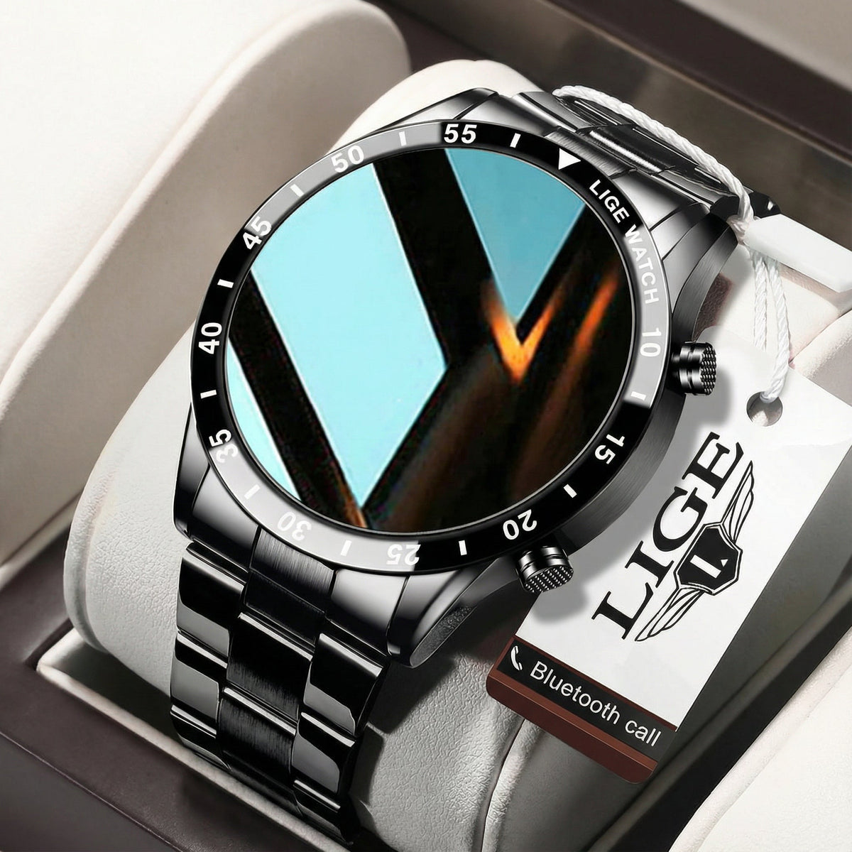 Luxueuze Smartwatch met Touchscreen – Meldingen & Praktisch Ontwerp voor de Dagelijkse Gebruik