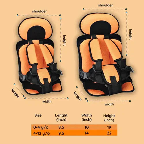 Draagbare Opvouwbare Kinderautostoel Voor Reizen