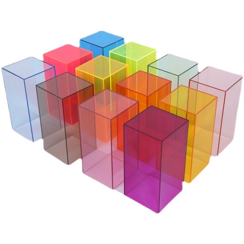 Kleurige Acryl Display Opbergdoos