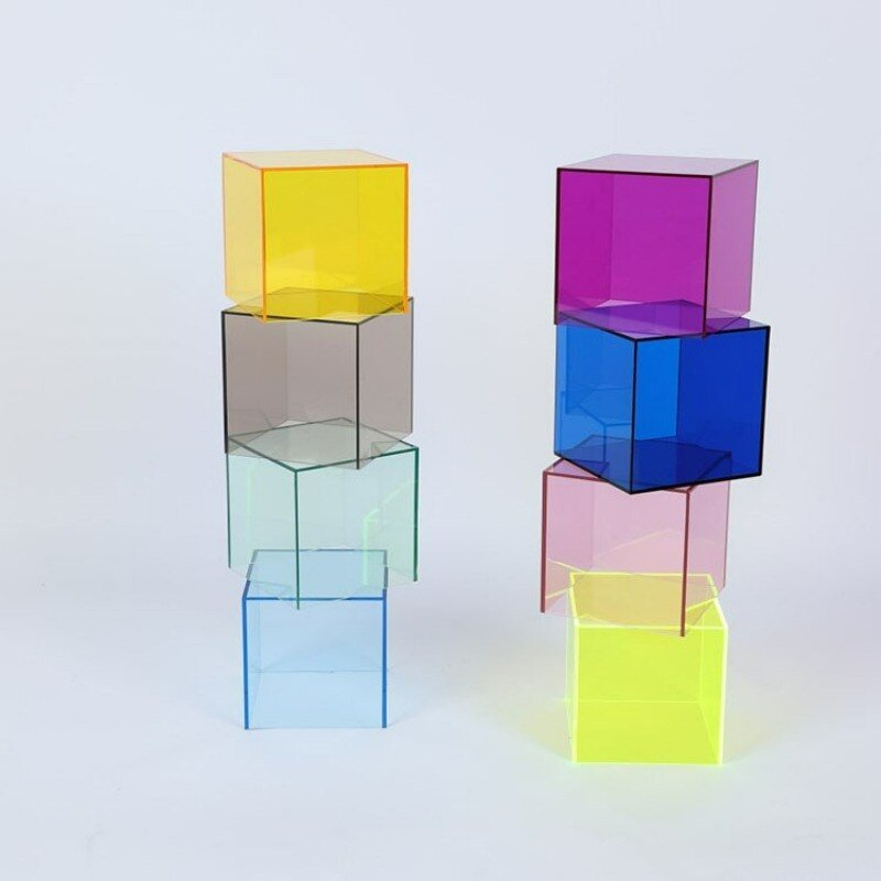 Kleurige Acryl Display Opbergdoos