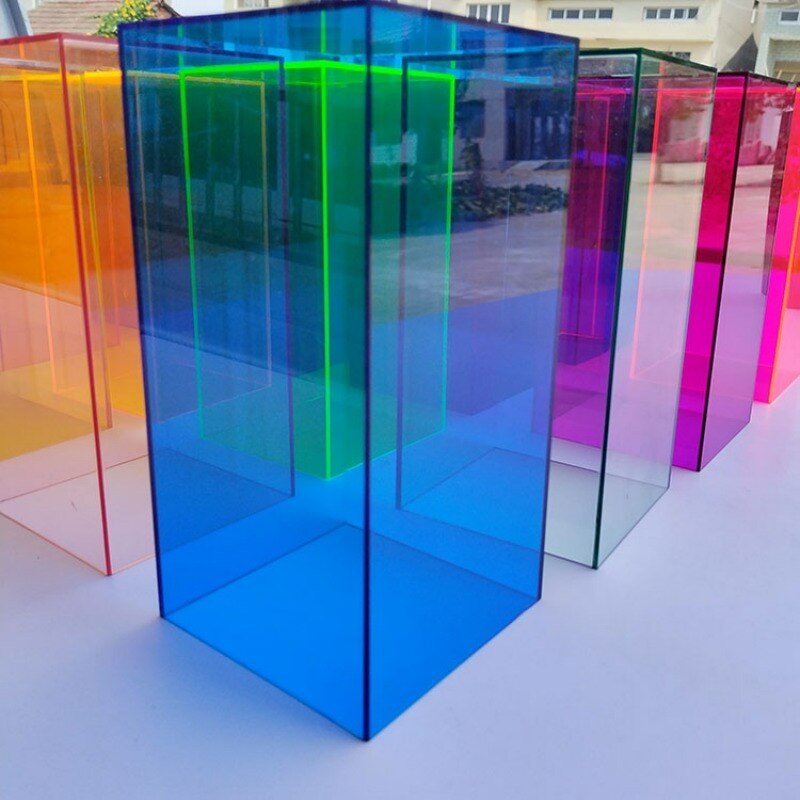 Kleurige Acryl Display Opbergdoos