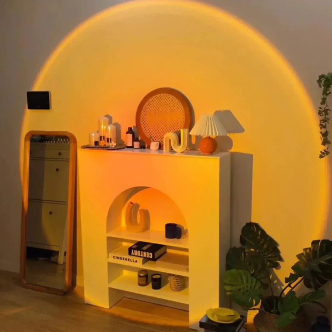 Crépusia | Zonsondergang LED Lamp – Zachte Licht & Cozy Sfeer