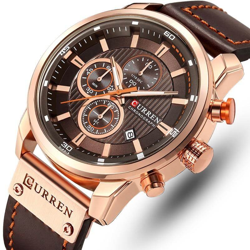 CURREN Chronograaf herenuurwerk
