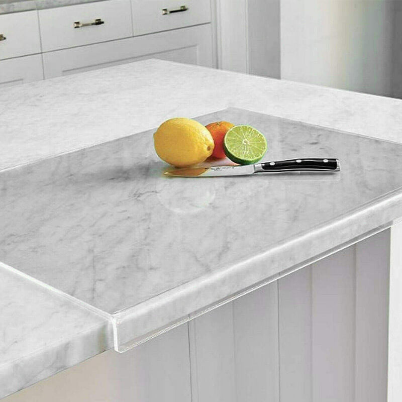 ClearCut – Antislip Snijplank Acryl transparant – Stijlvol & hygiënisch