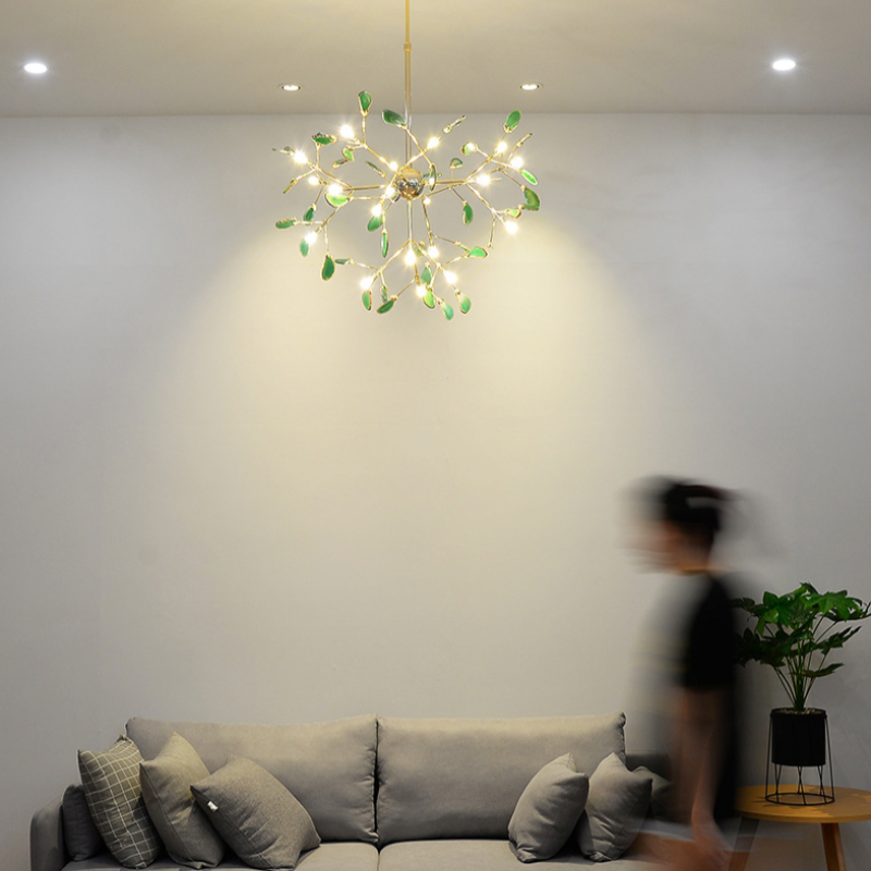 Aria Agaat Creatieve Kleurrijke Kroonluchter Slaapkamer/Woonkamer