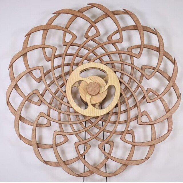 TimeWood™ | 100% Handgemaakte Kinetische Houtsculptuur