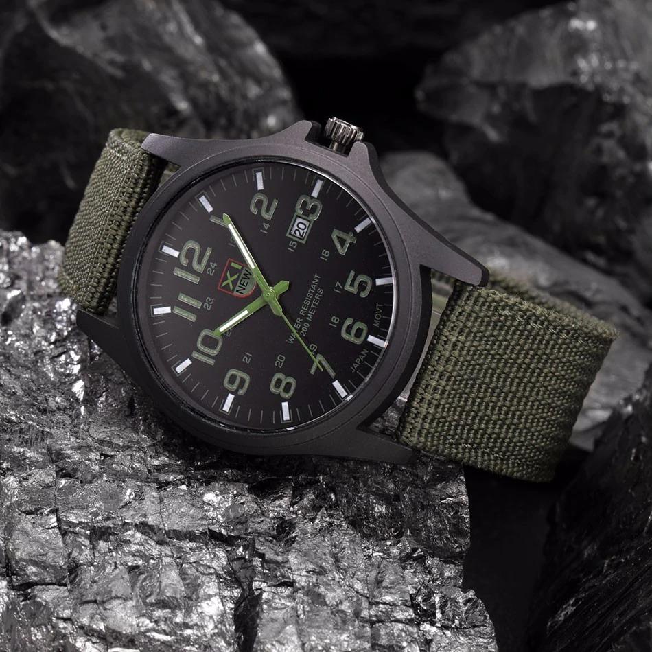 Heren Outdoor Horloge – Robuust, Waterbestendig en Sportief