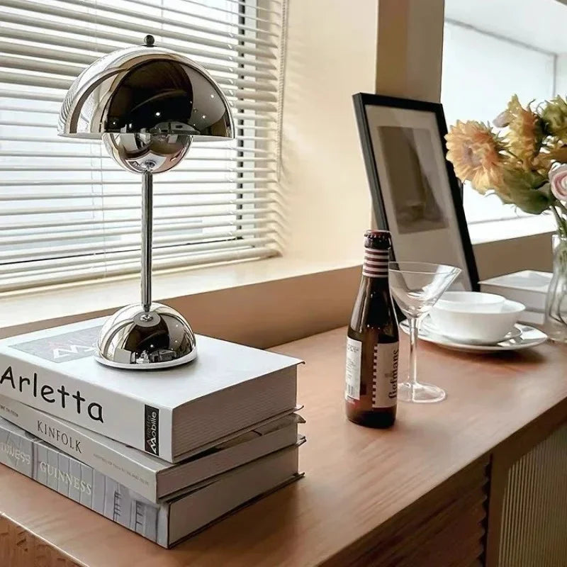 Lunada Chrome Tafellamp