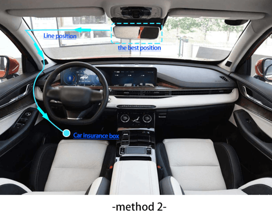 Full HD 1080P dashboardcamera met nachtzicht