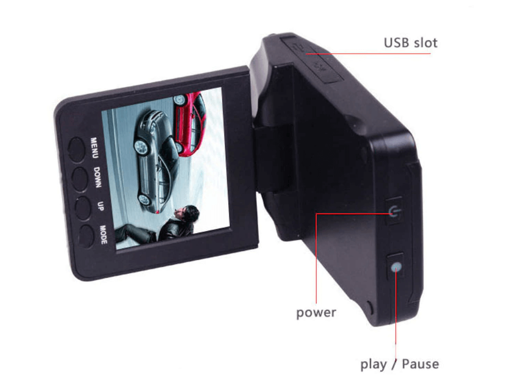 Full HD 1080P dashboardcamera met nachtzicht