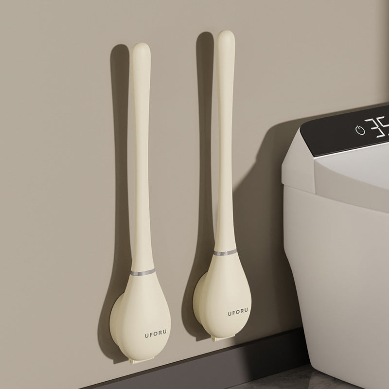 Moderne flexibele siliconen toiletborstel