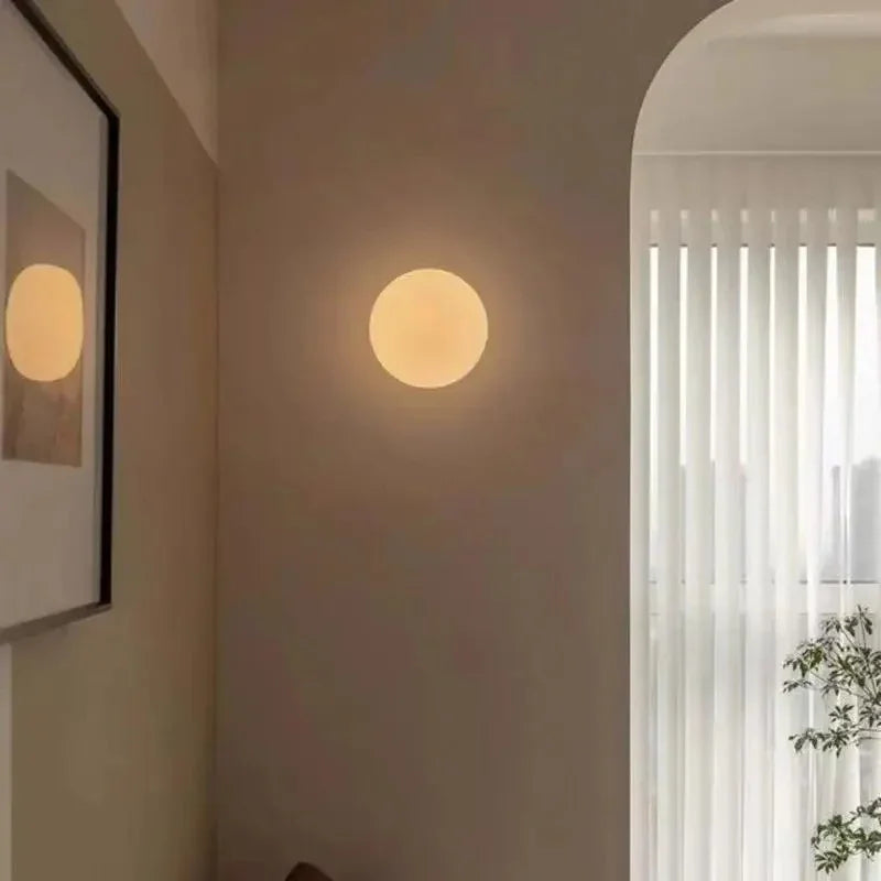 Frosted Glass Wandlamp