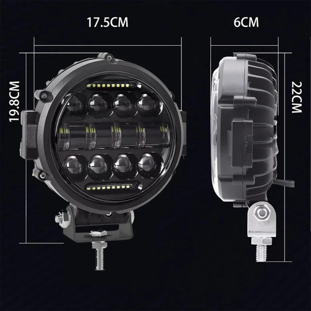 7 Inch LED Rijdlicht voor Auto & 4x4