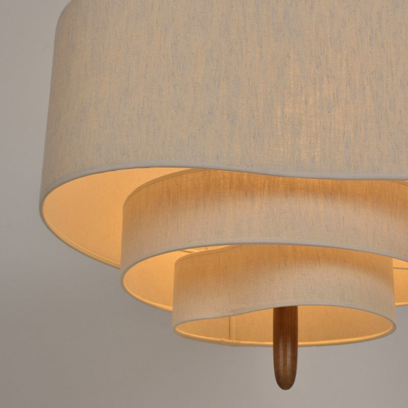 Asterra Cozy Fabric Kroonluchter Voor Een Warme Thuis Sfeer
