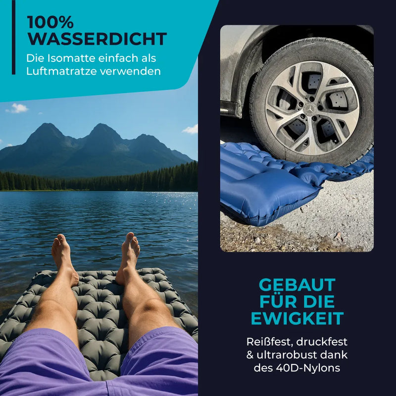 Ultra-light slaapmat | Eenvoudige, comfortabele, stressvrije opstelling