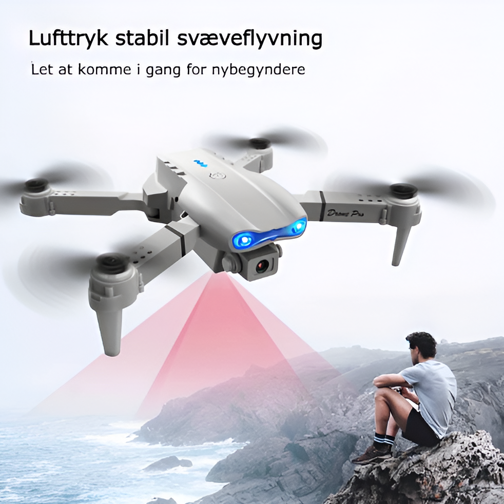 SkyCapture - Drone met dubbele camera 4K UHD voor buitengewone luchtfoto's