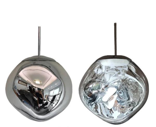 Glazen Hanglamp | Scandinavisch Modern Ontwerp | Helder Glas
