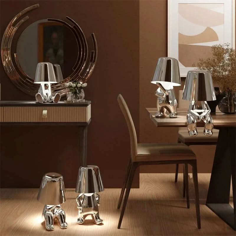 Moderne Sculpturale LED Tafellamp