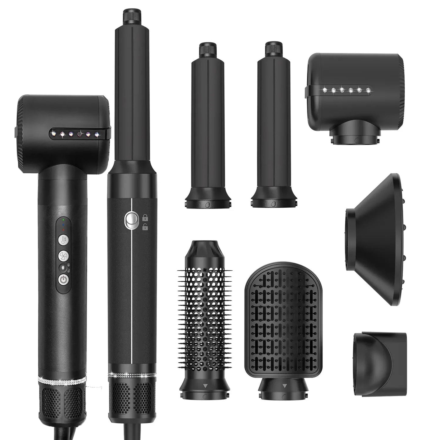 7-in-1 Airwrap Haarstyler | Krullen, steilen & volume | Warme/koude lucht