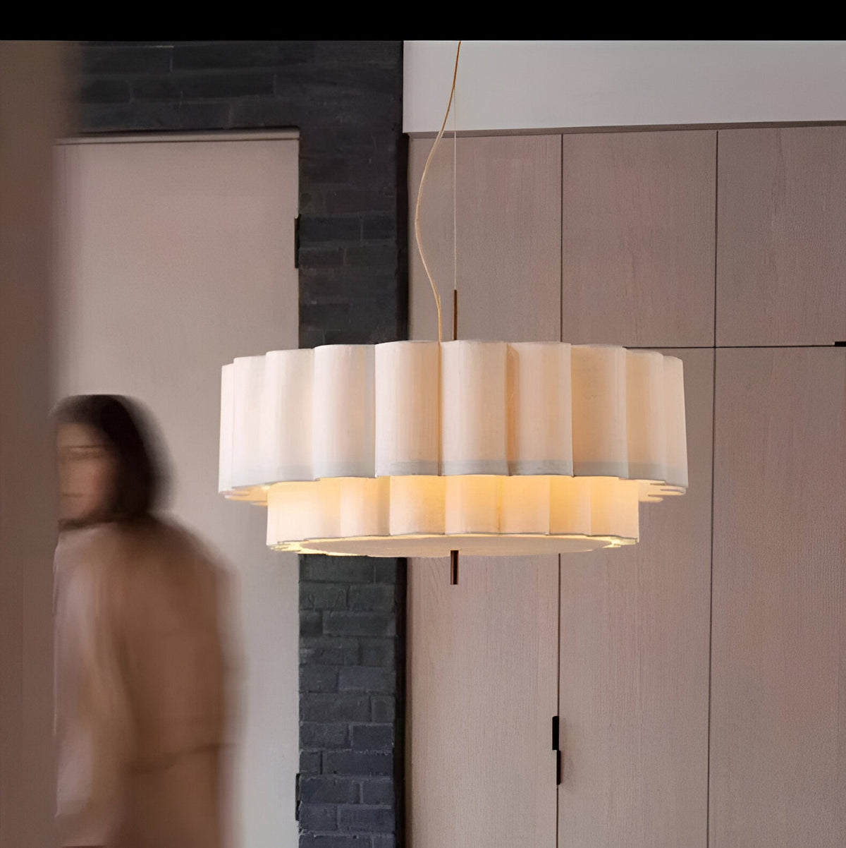 Boho Stoffen Golf Pendant Licht