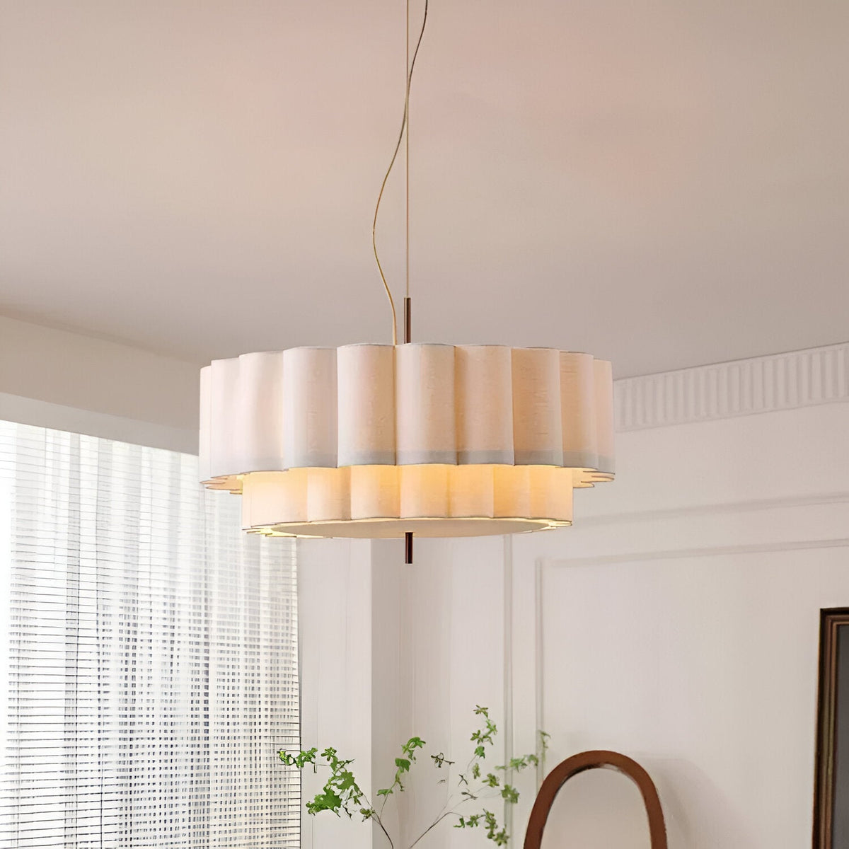 Boho Stoffen Golf Pendant Licht