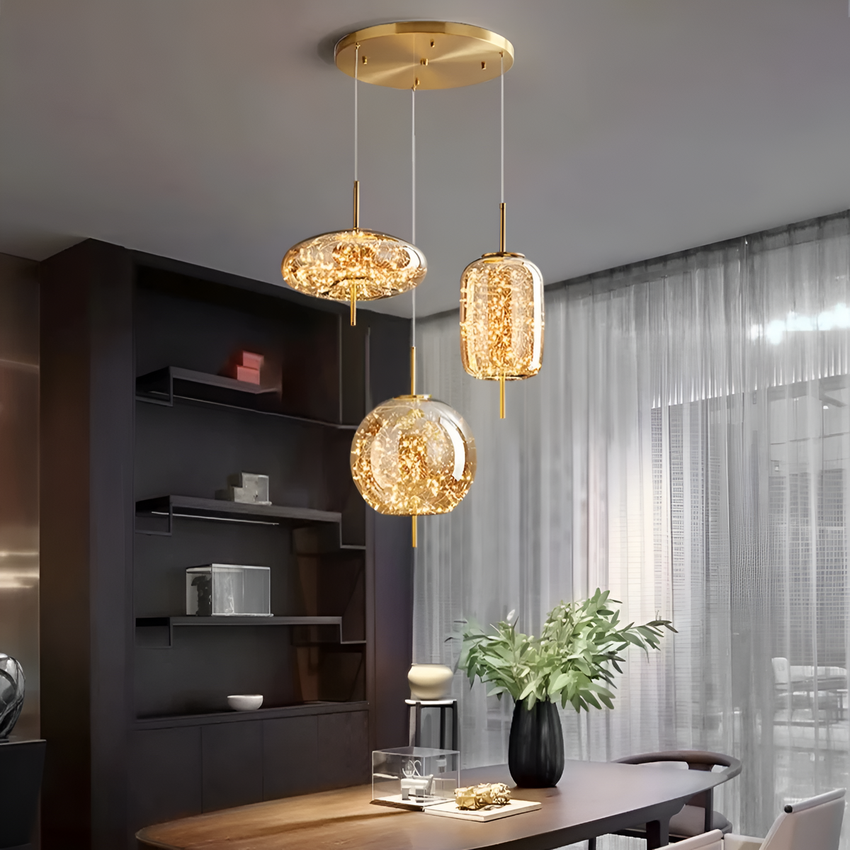 Nordic Luxe Moderne Glazen Hanglamp